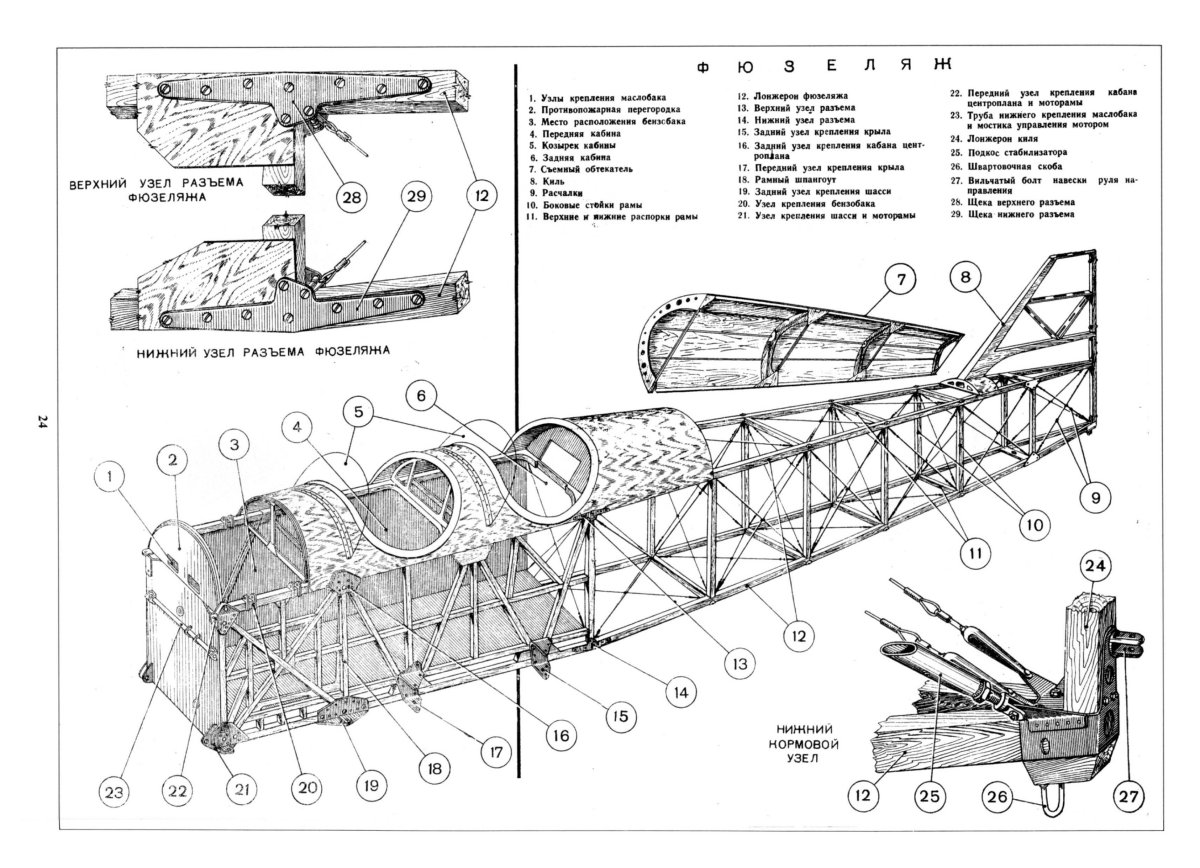Нервюра самолета фюзеляжа