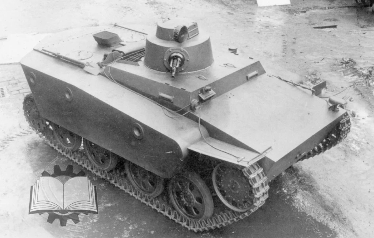 Плавающий танк Виккерс Карден Ллойд
