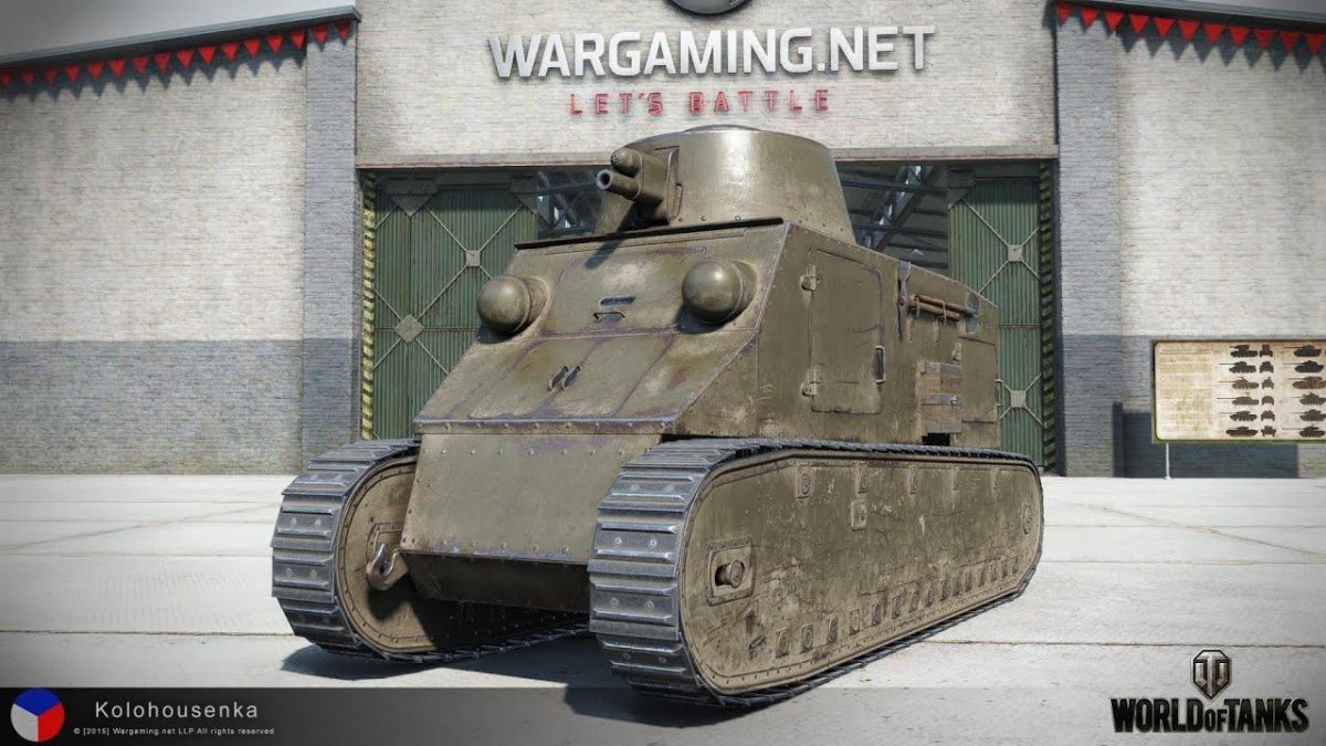 Чешский танк Колохусенка