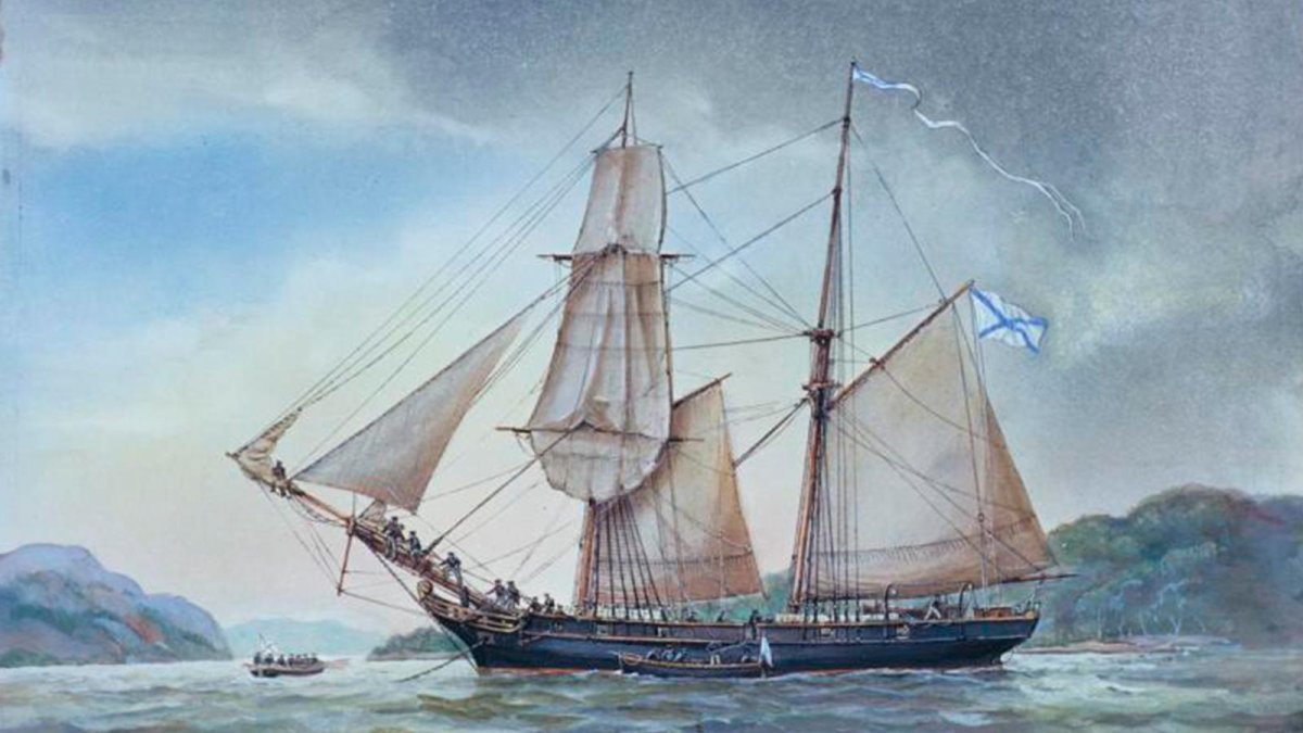 Амурская Экспедиция Невельского корабль