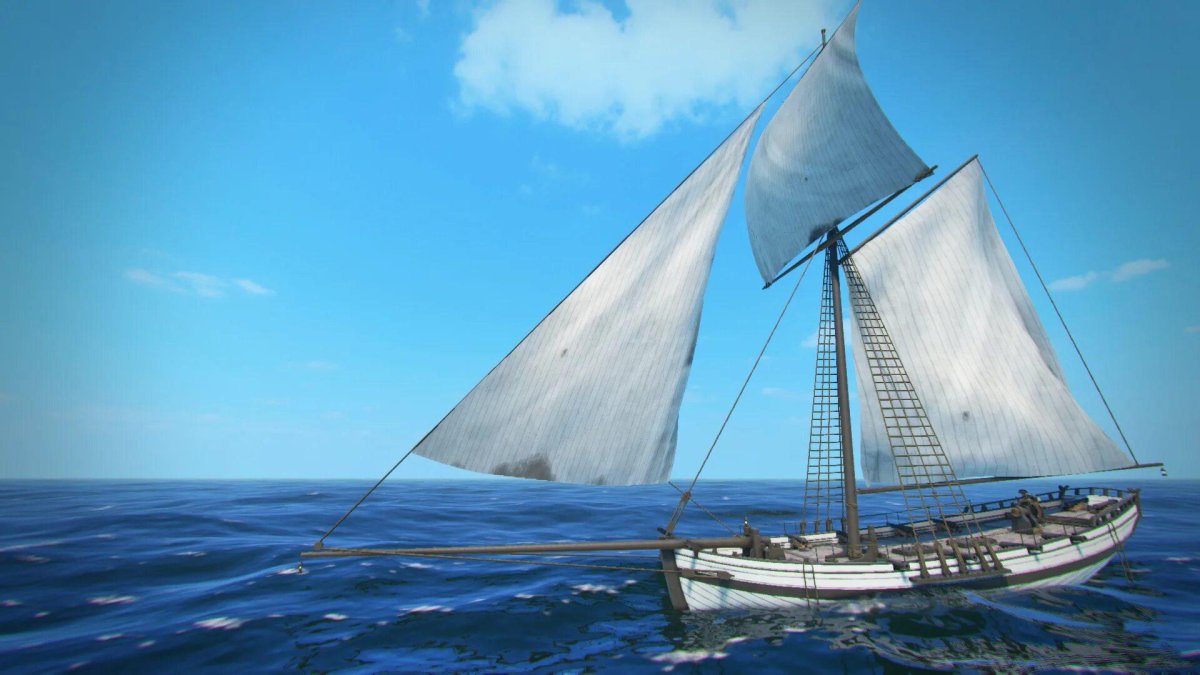 Тартана корабль парусный