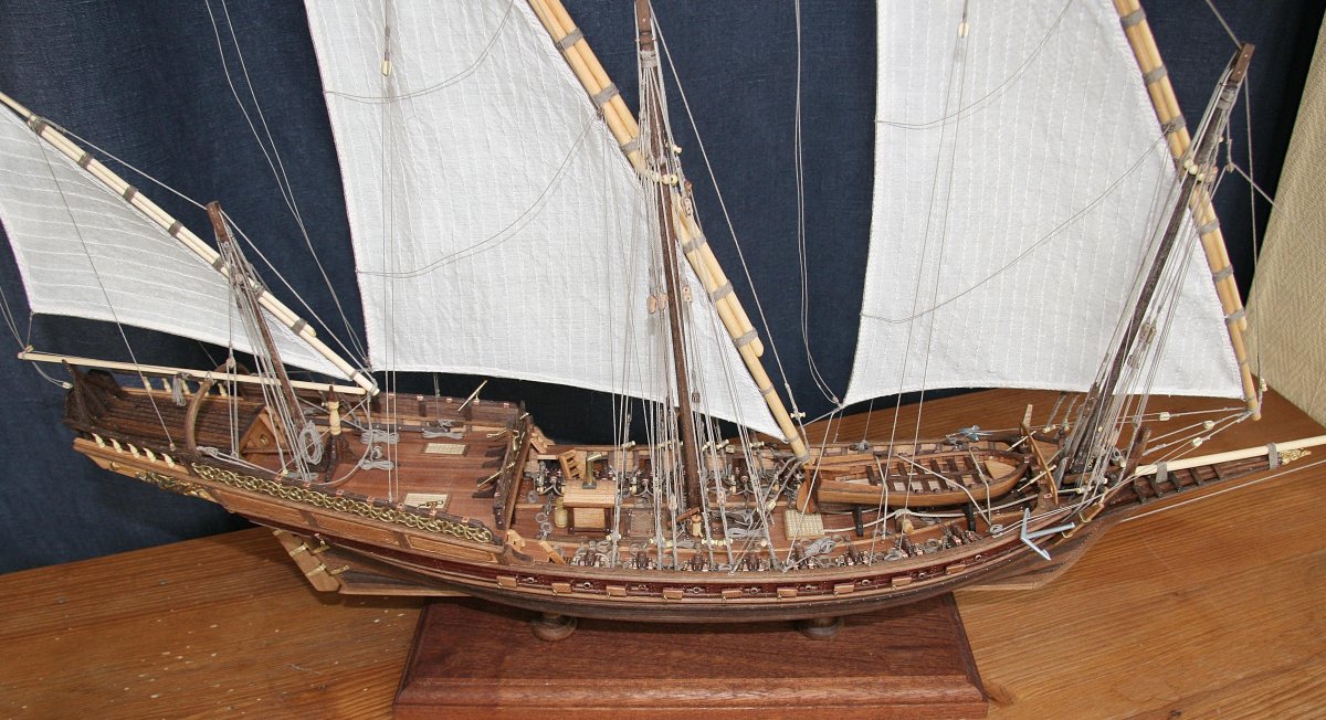 Парусный корабль шебека