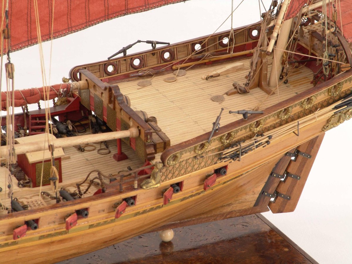 Корабль шебека 15 века