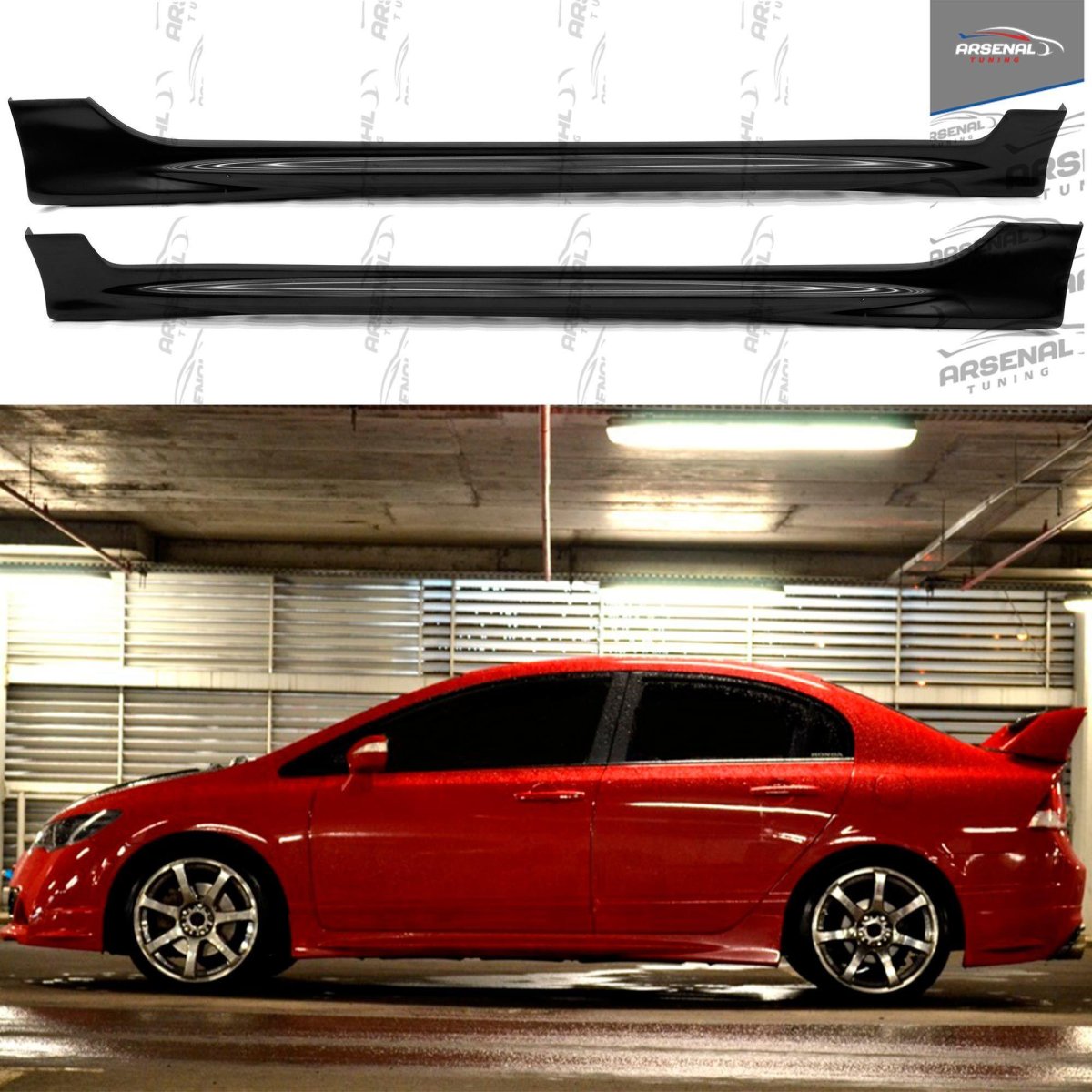 Honda Civic 4 d накладка на