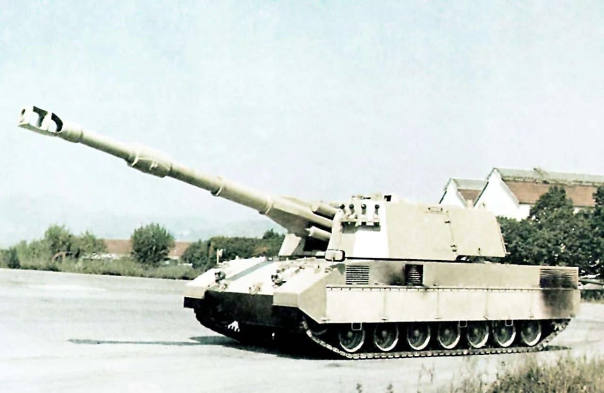 155-Мм самоходная гаубица "Пальмария"