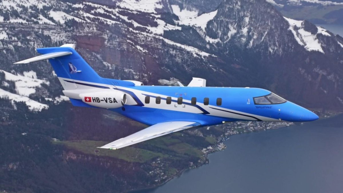 Самолет Pilatus PC-24