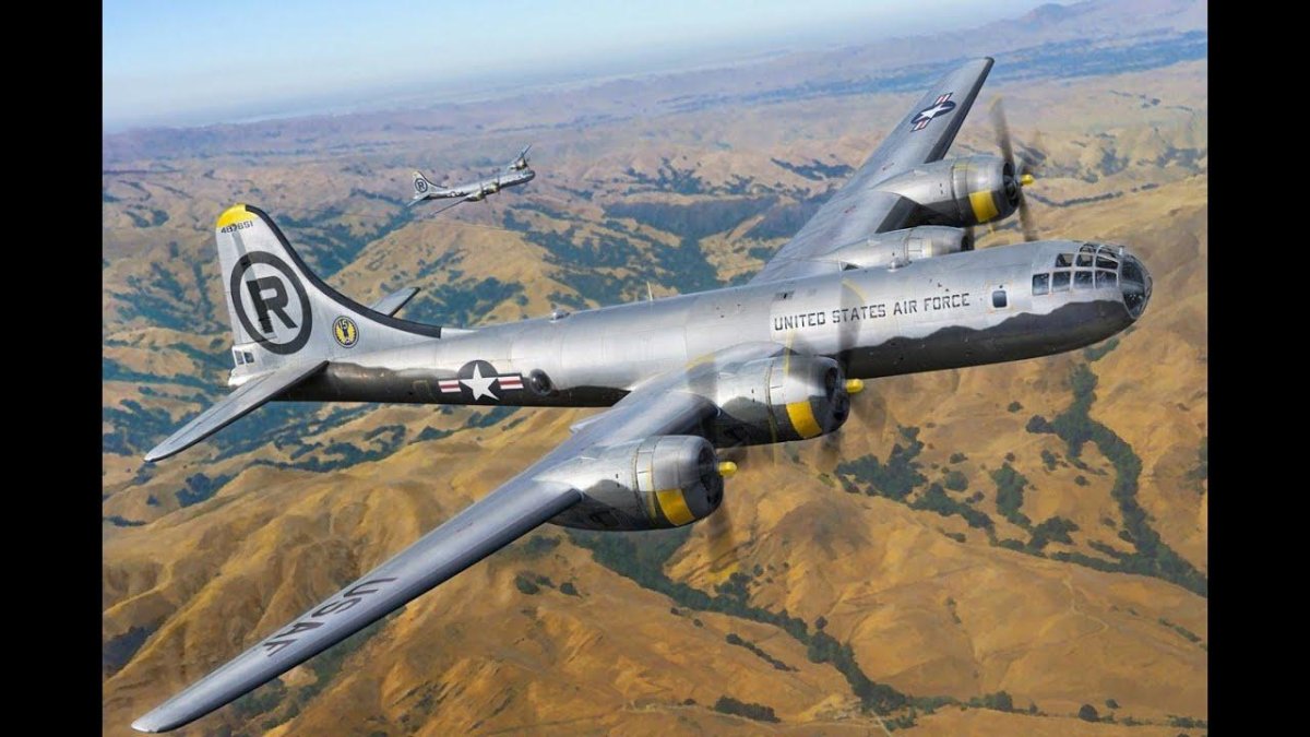 Самолет b-29 Superfortress