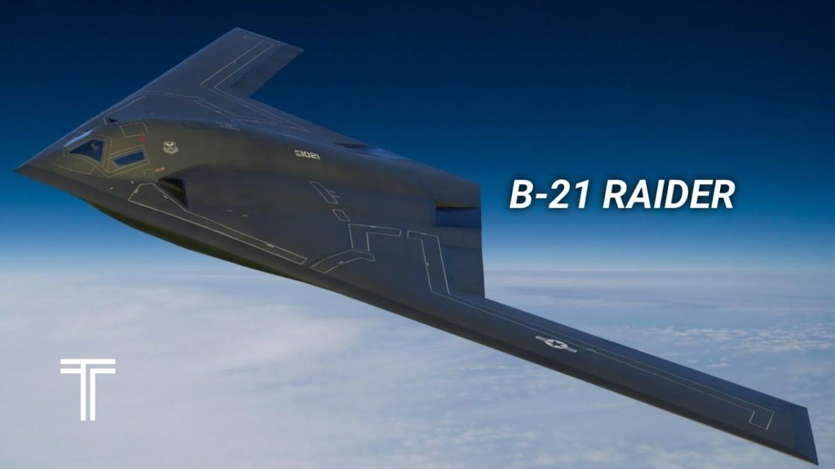 Стелс-бомбардировщик b-21 Raider