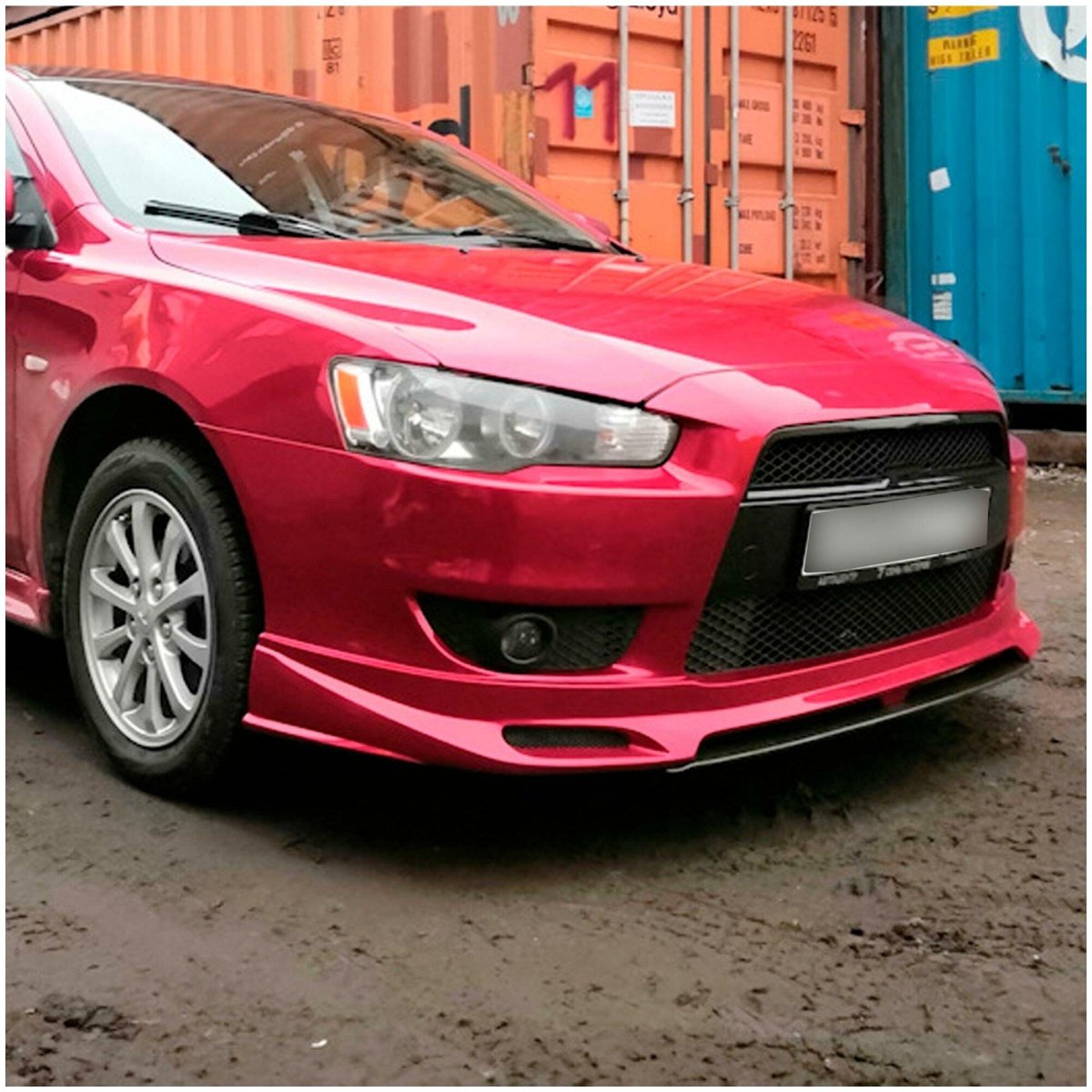 Лансер 10 в обвесе