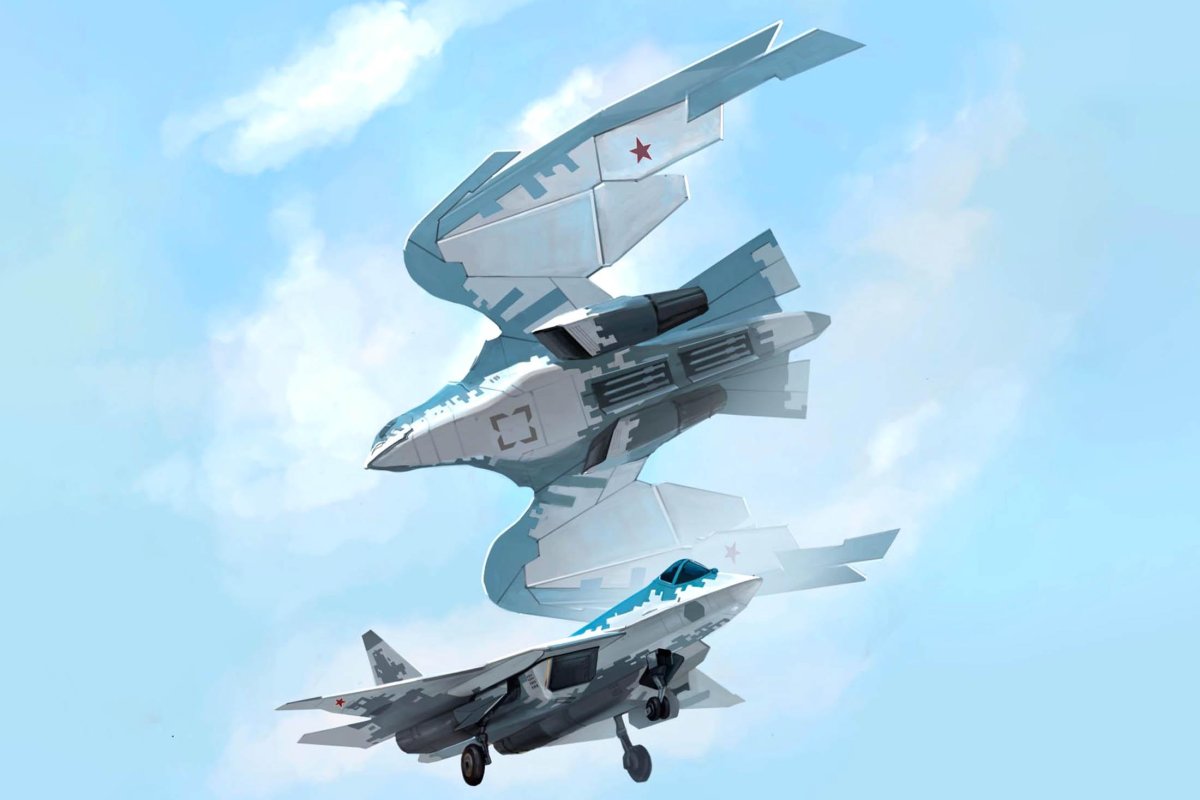 Су-57 пятого поколения