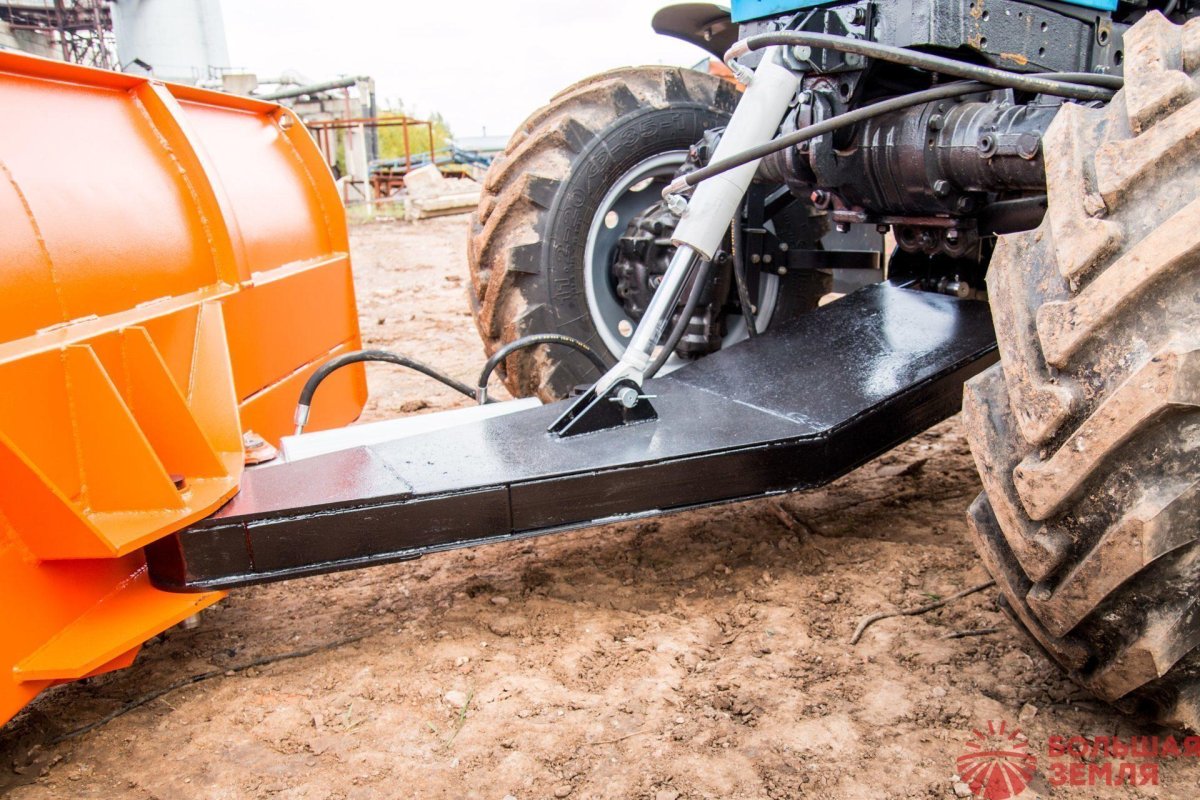 Отвал МТЗ 82 гидроповоротный