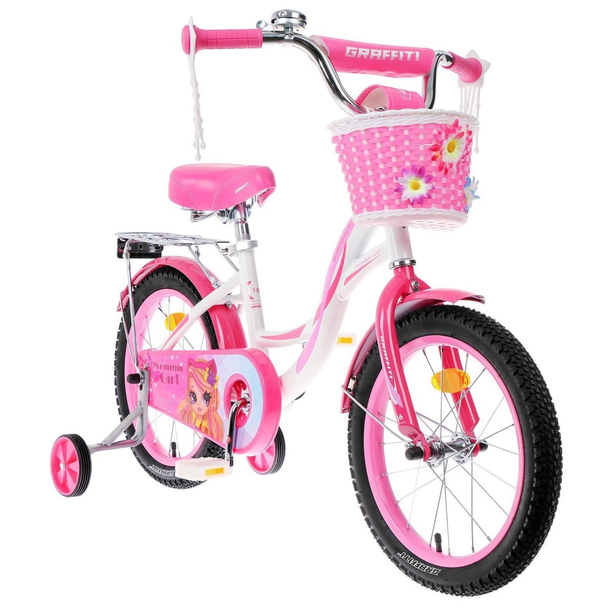 Детский велосипед Graffiti Premium girl 18