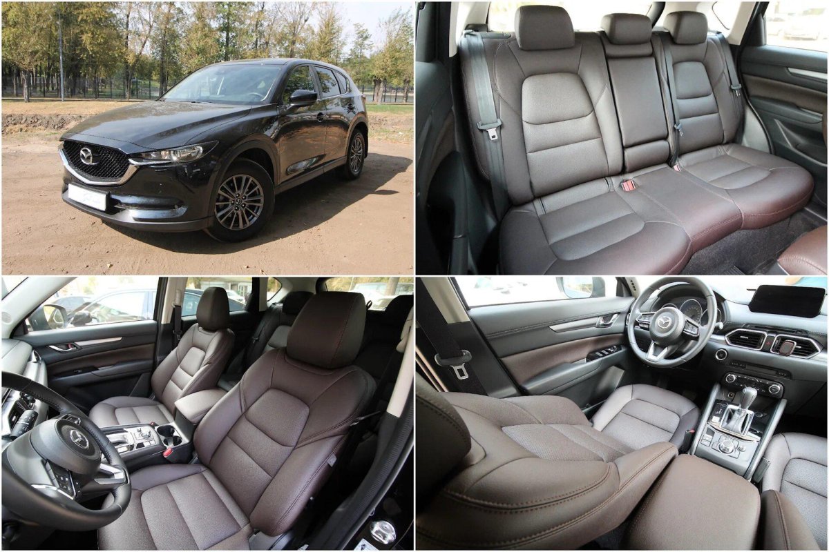 Mazda CX 5 салон кожа