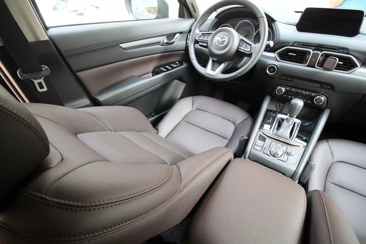Mazda CX 5 салон кожа