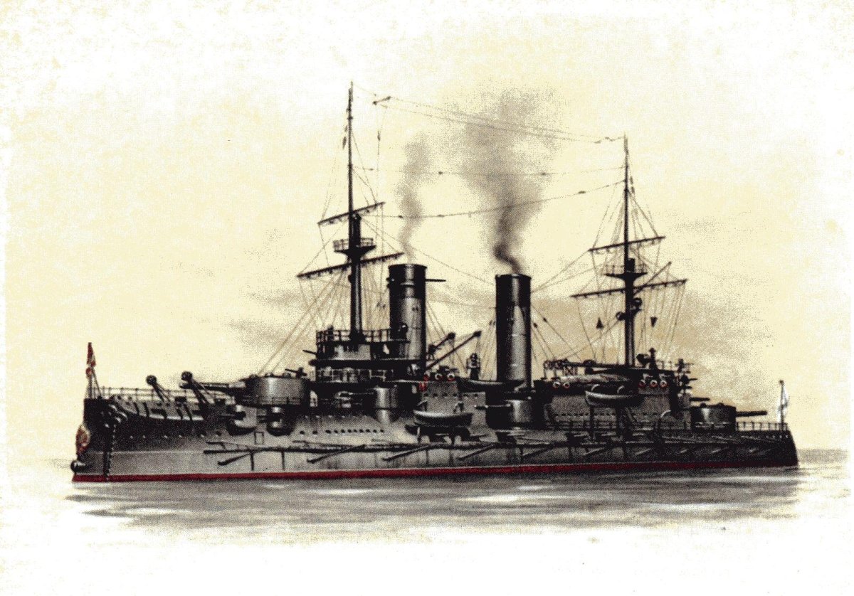 Крейсер Дмитрий Донской Цусима