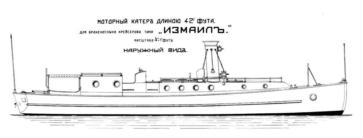 Паровой катер Дагмар чертежи