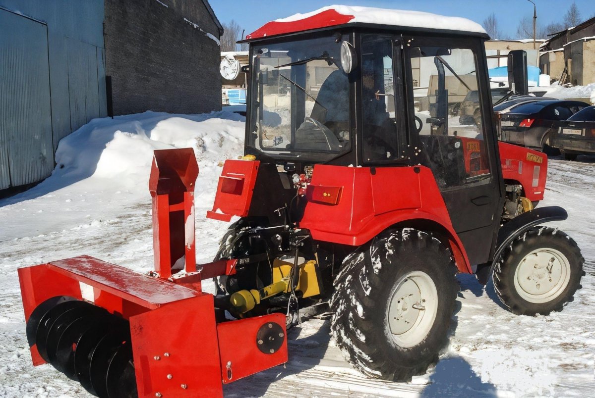 Снегоочиститель шнекороторный ст-1500