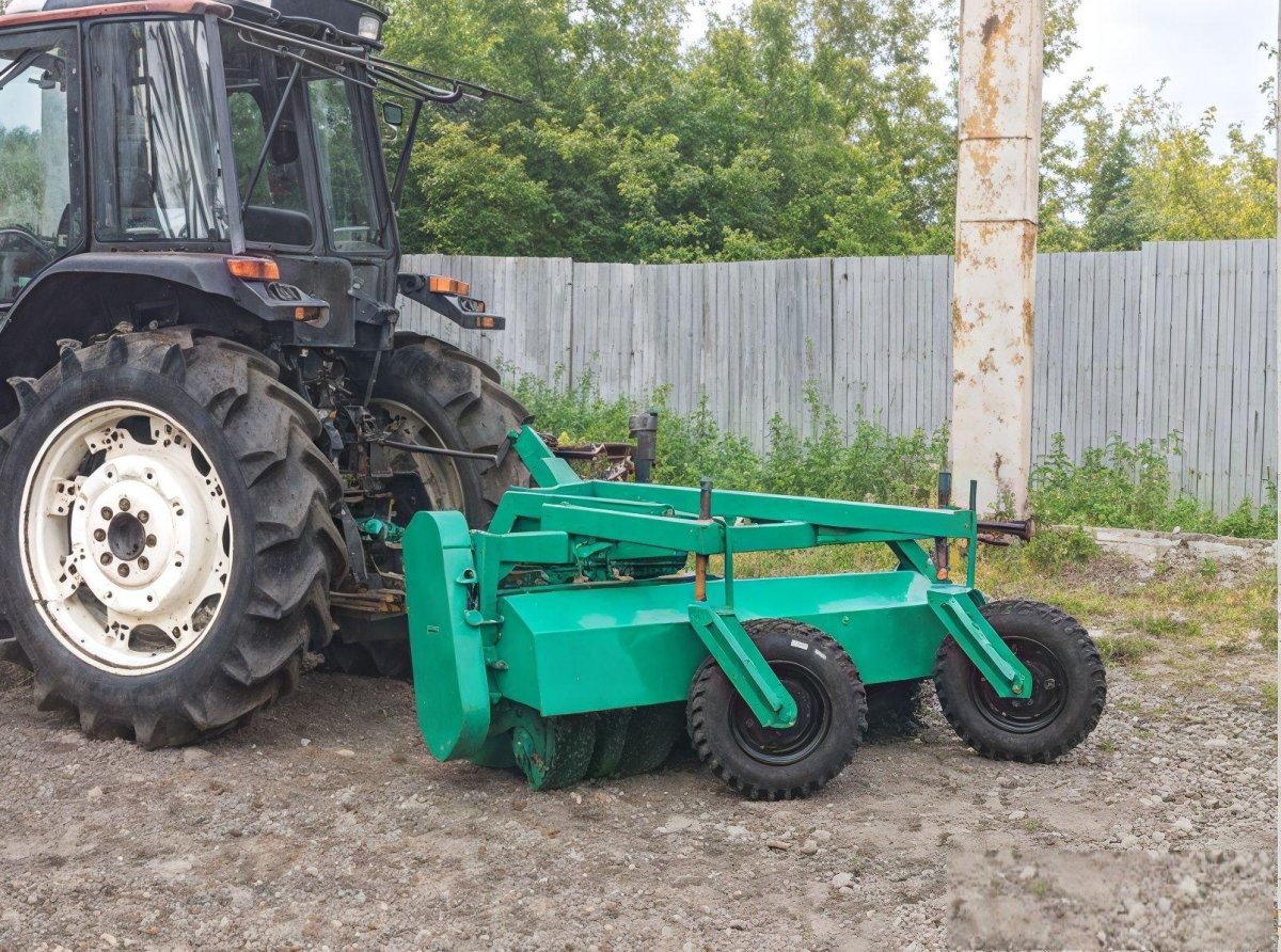 Щетка дорожная на минитрактор