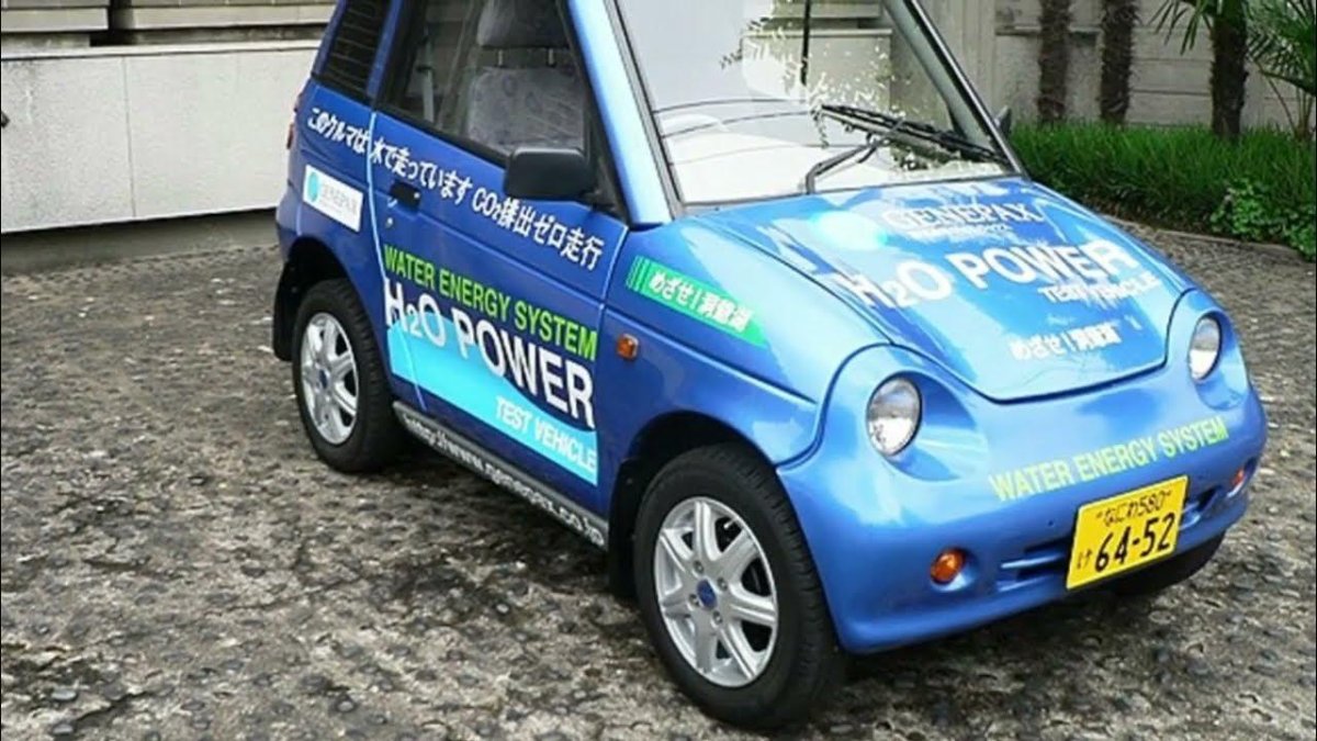 Автомобиль на воде вместо бензина