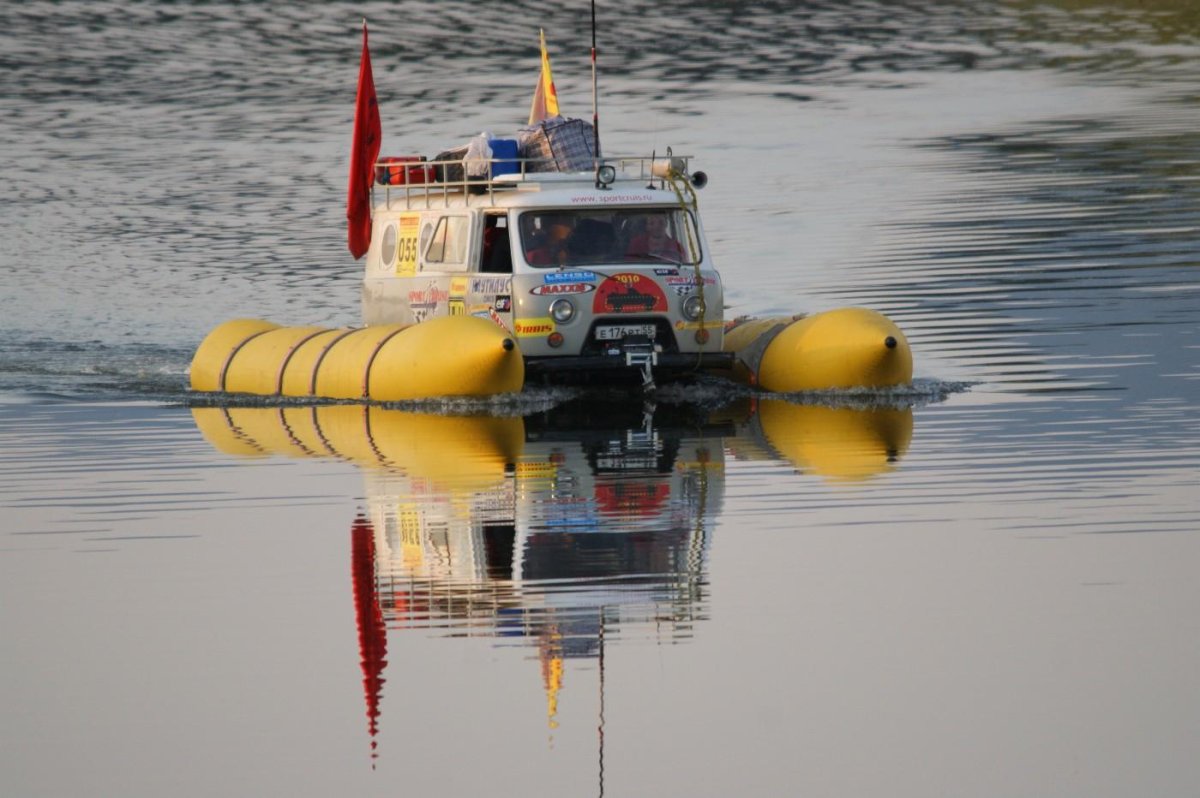 Плавающий УАЗ Буханка