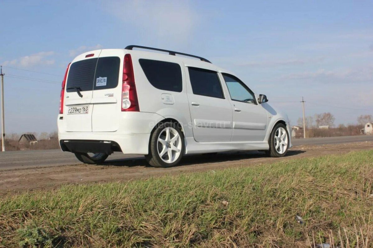 Задний бампер LDM Ларгус