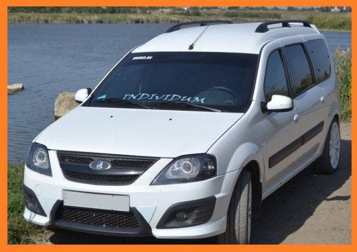 Бампер передний Лада Ларгус кросс