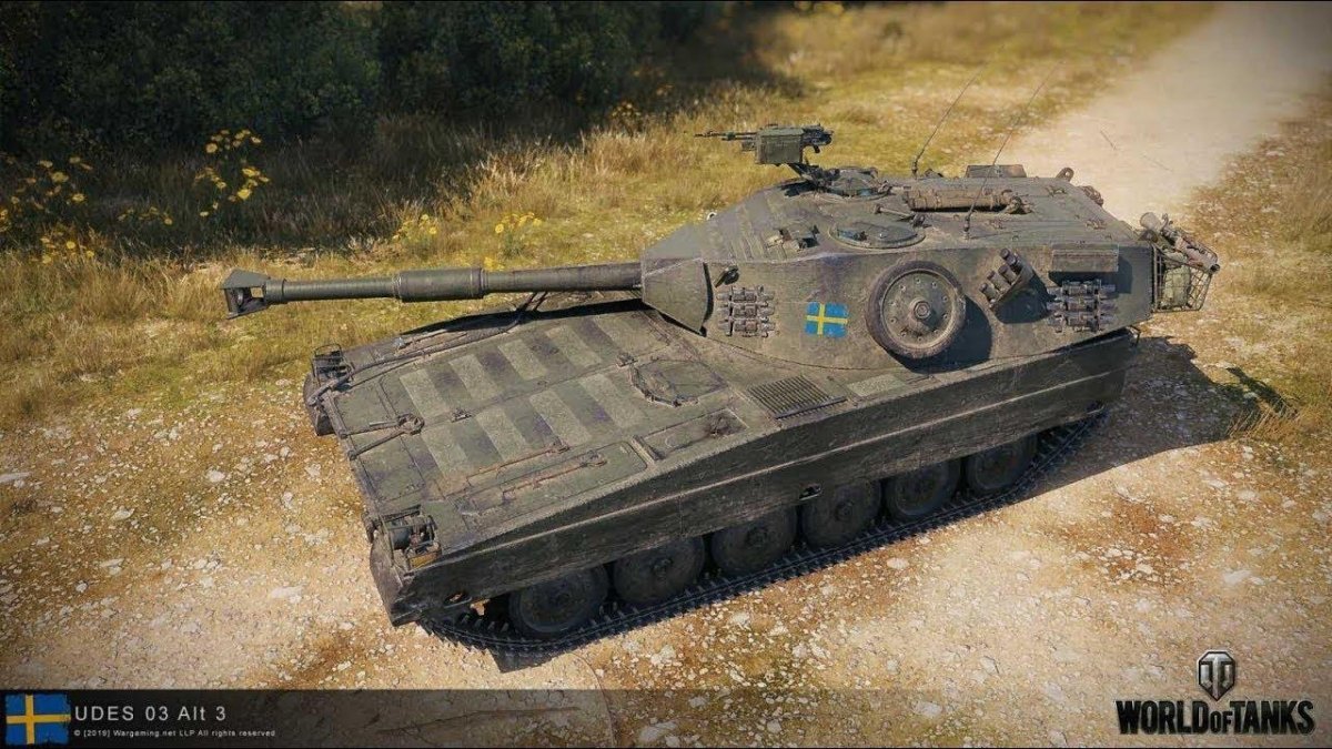 Шведский танк Udes 15-16