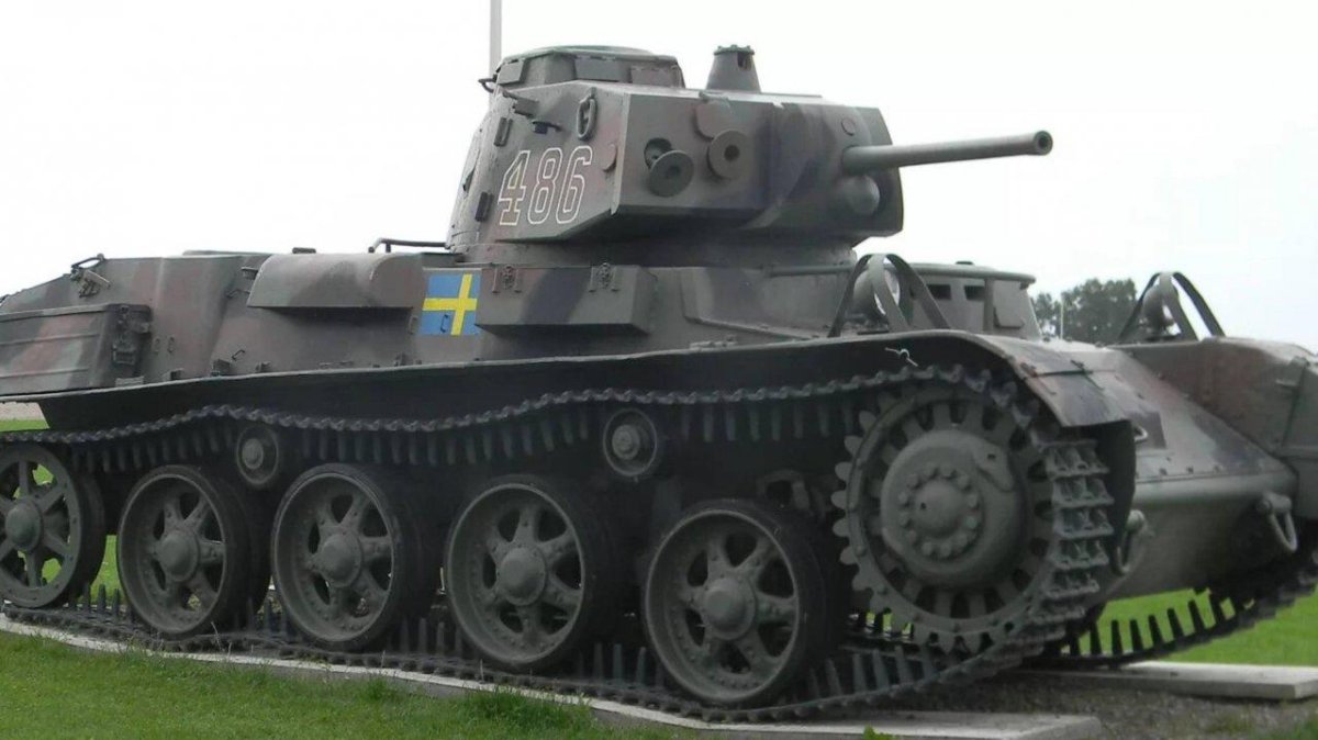 Landsverk l-60 танки Швеции