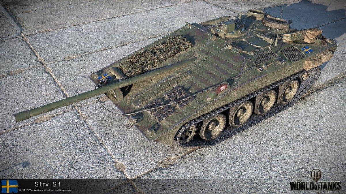 Танк Strv s1