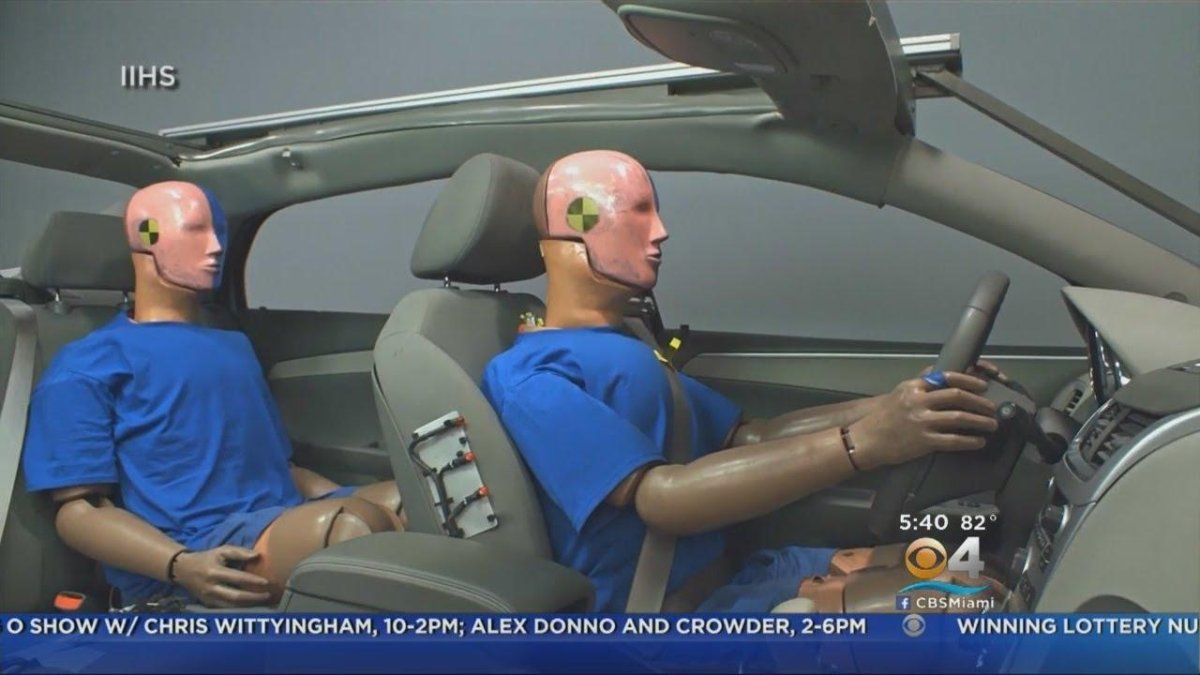 Манекен для краш тестов