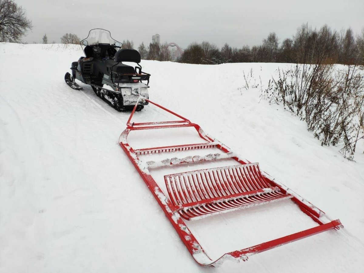 Трассоукладчик f-250 c 1 нарезателем Лыжни Alpine