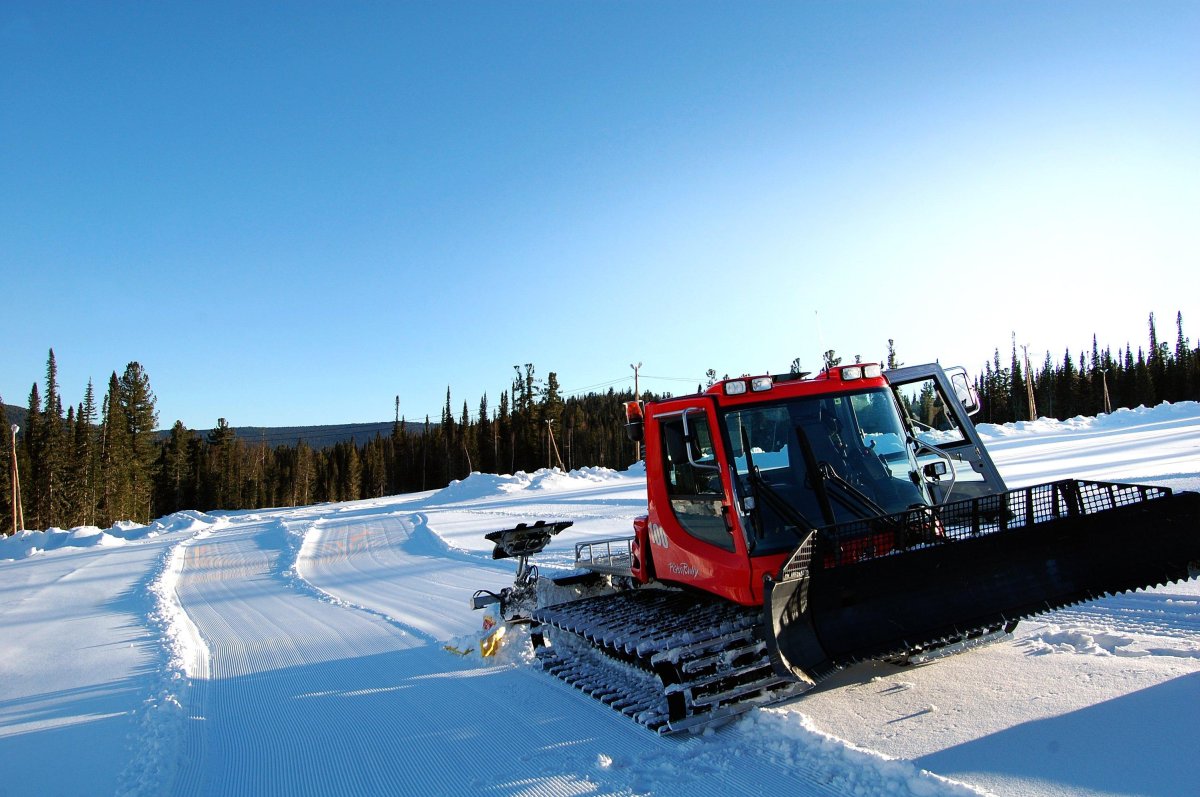 Ратрак на Эльбрусе