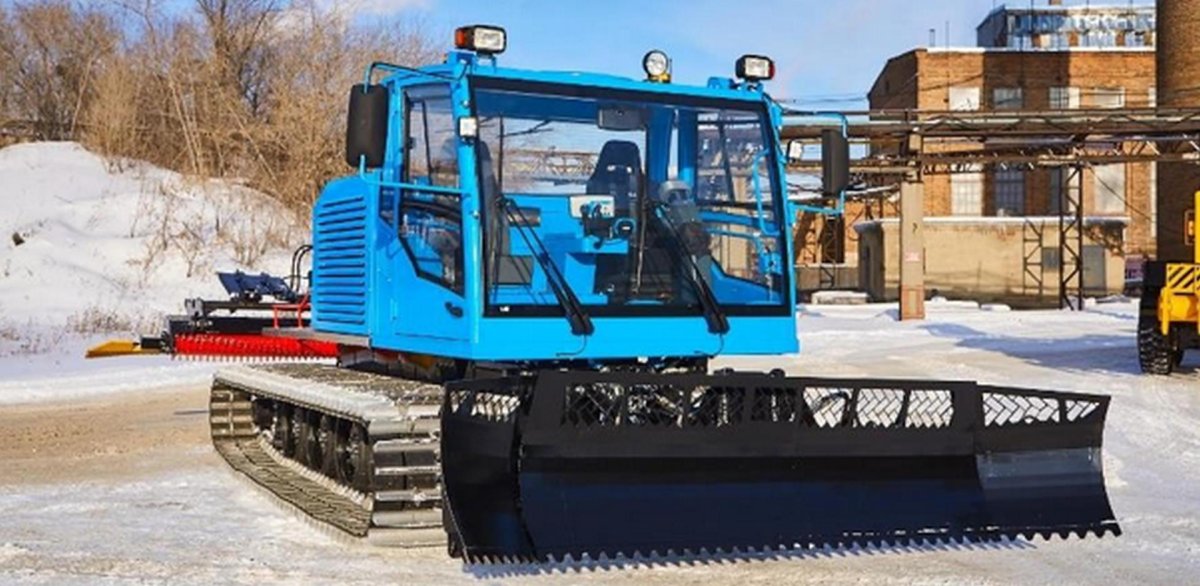 Снегоуплотнительная машина ратрак