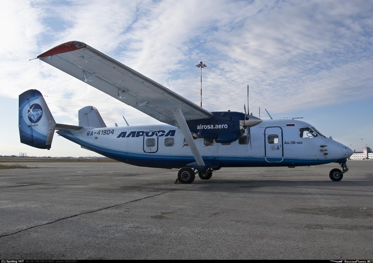 АЛРОСА авиакомпания АН 38
