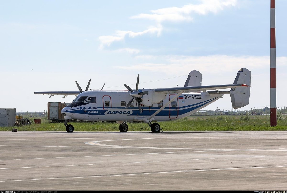 АН-38 самолёт