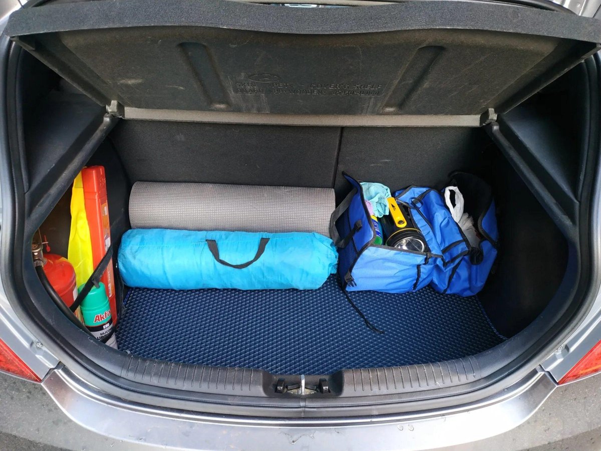 Органайзер в багажник Хендай Солярис 1