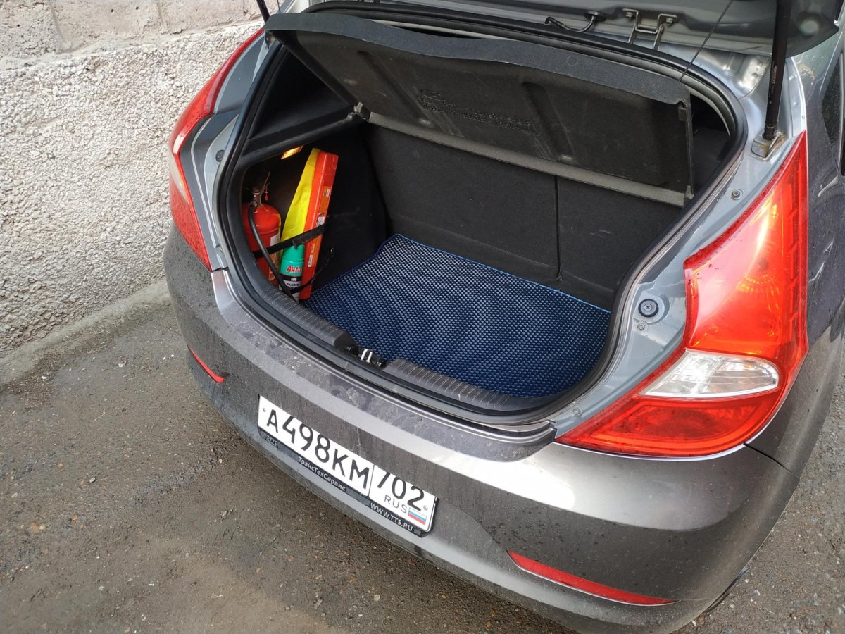 Hyundai Solaris Hatchback багажник