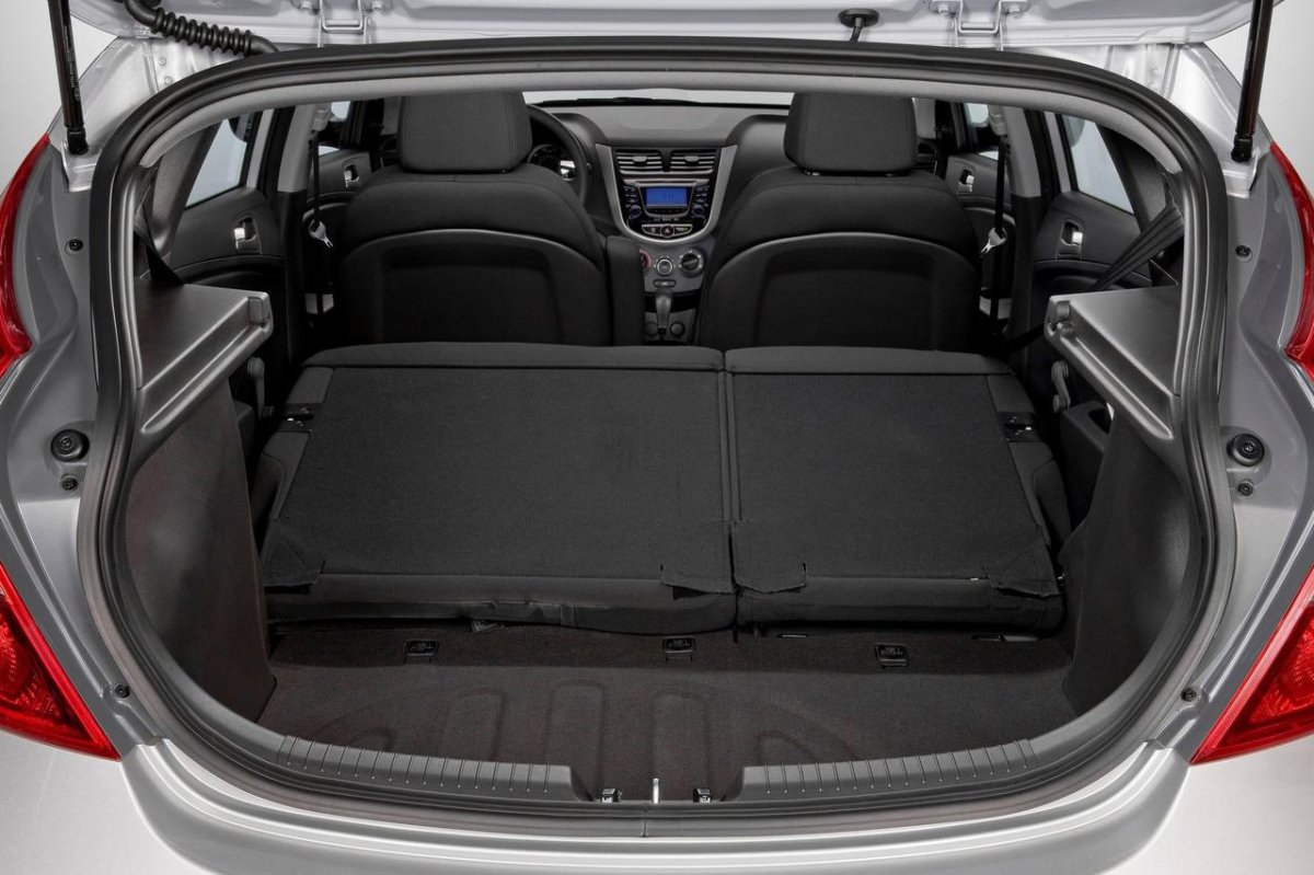 Hyundai Solaris Hatchback багажник