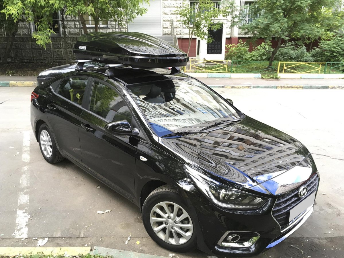 Багажник на крышу Hyundai Solaris 2