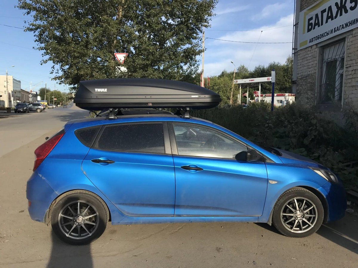Багажник на крышу Hyundai Solaris 2