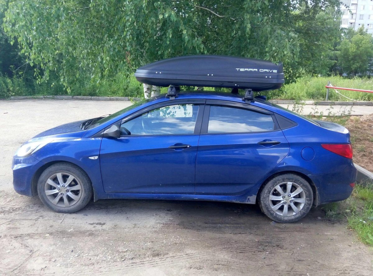 Хендай Солярис 2 багажник