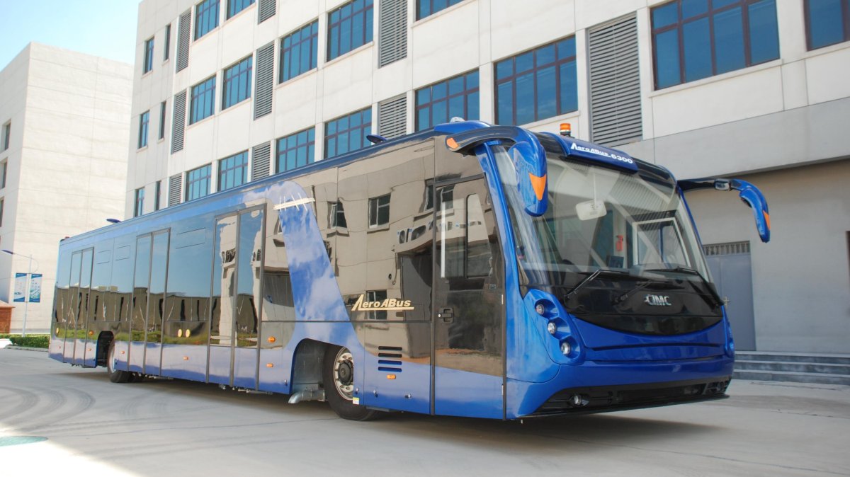 Перронный автобус ЛИАЗ