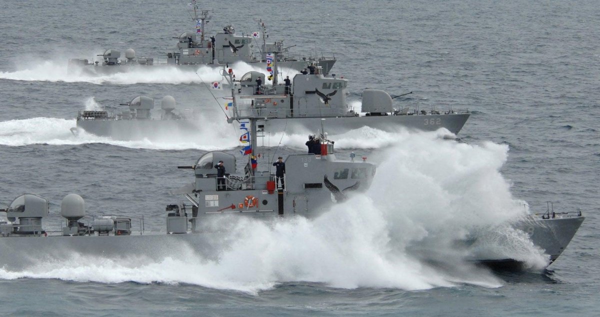 Патрульный катер Chamsuri-class PKM Кореи