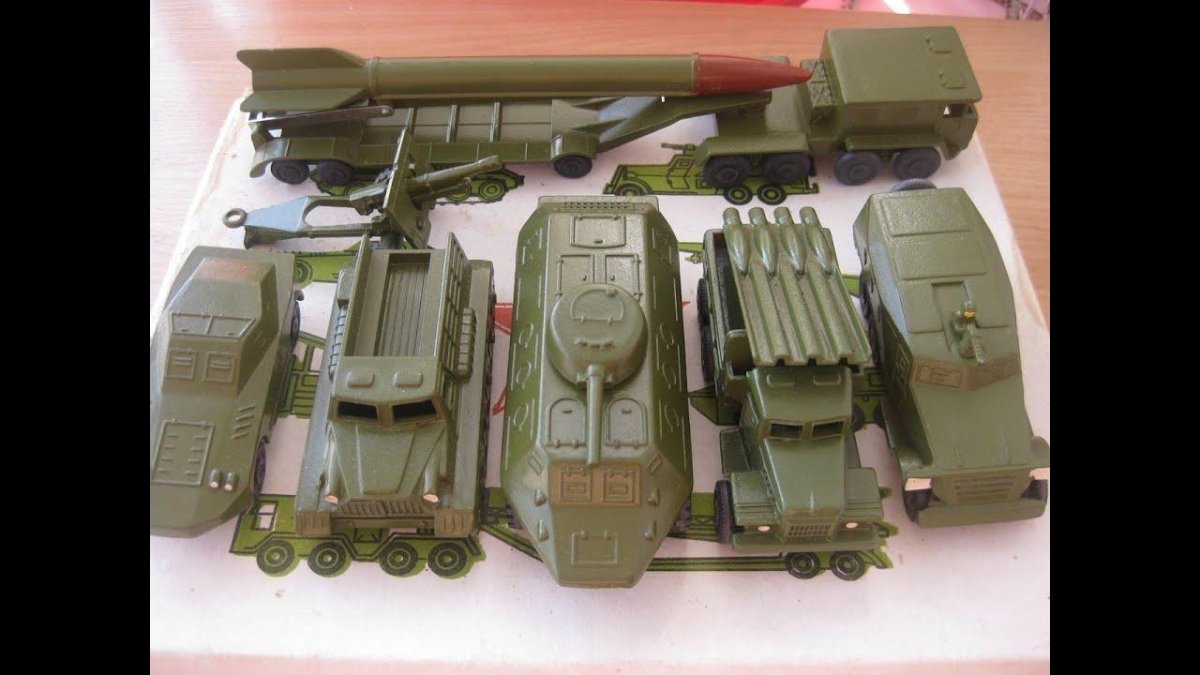Военная техника игрушки