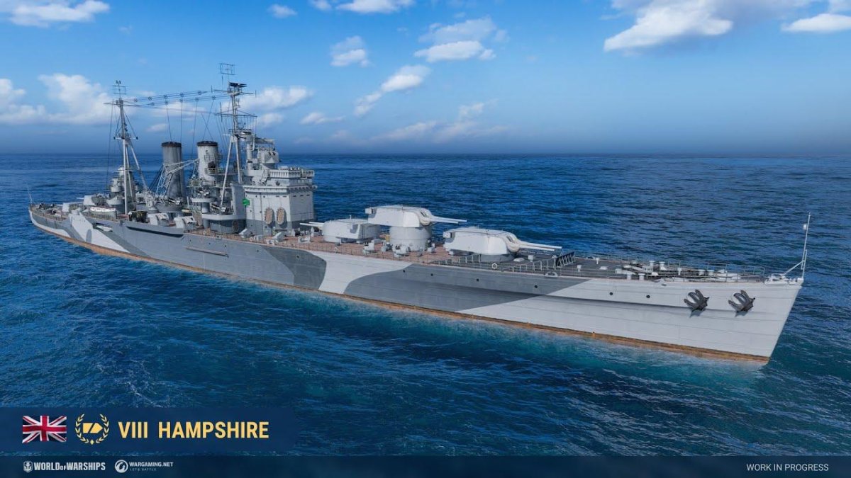 Хэмпшир корабль