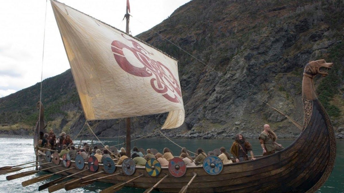 Драккар норманнов