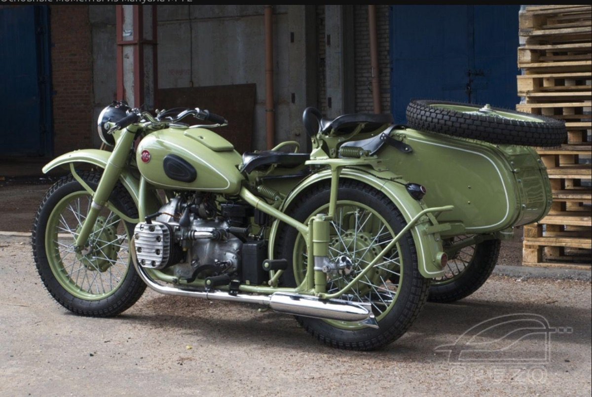 Мотоцикл Урал м 61