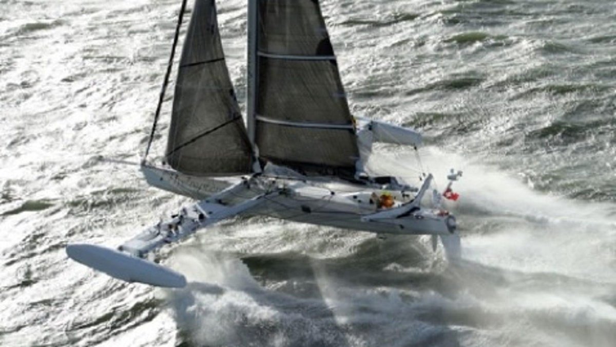 Тримаран гидроптер