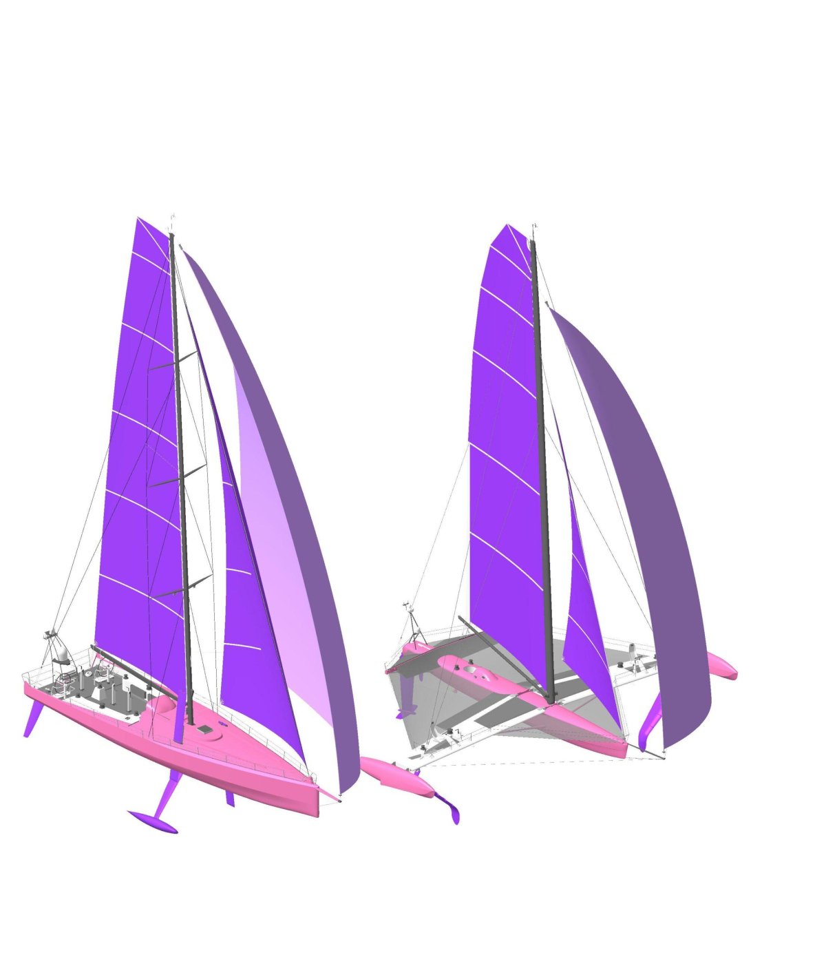 Тримаран парусный