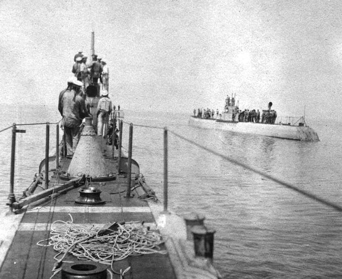 Подводная лодка морж 1915